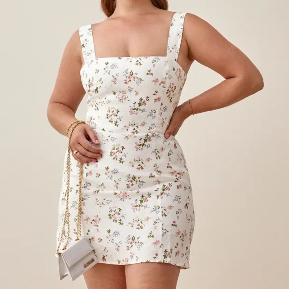 Reformation Brigitte Linen Dress (Carine)